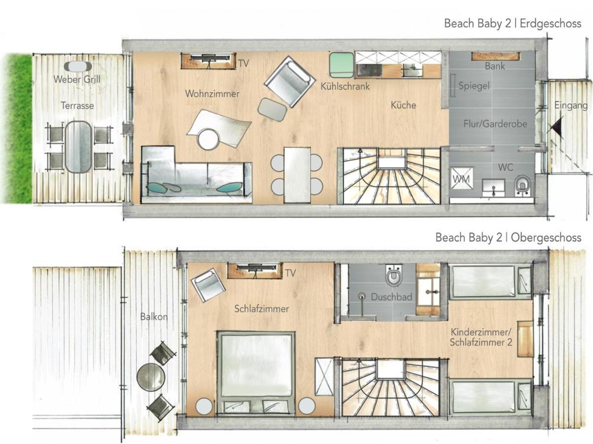 Ferienwohnung Beach Baby 2 Büsum Εξωτερικό φωτογραφία